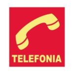 Placa Fotoluminescente Telefone E4 Placa Fotoluminescente Telefone E4